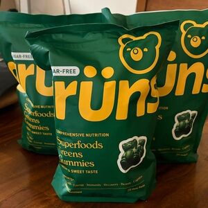 Gruns Sugar-Free Superfoods Gummies 
 3 month supply New!